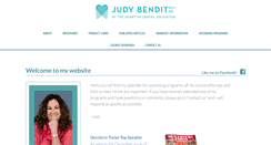 Desktop Screenshot of judybendit.com